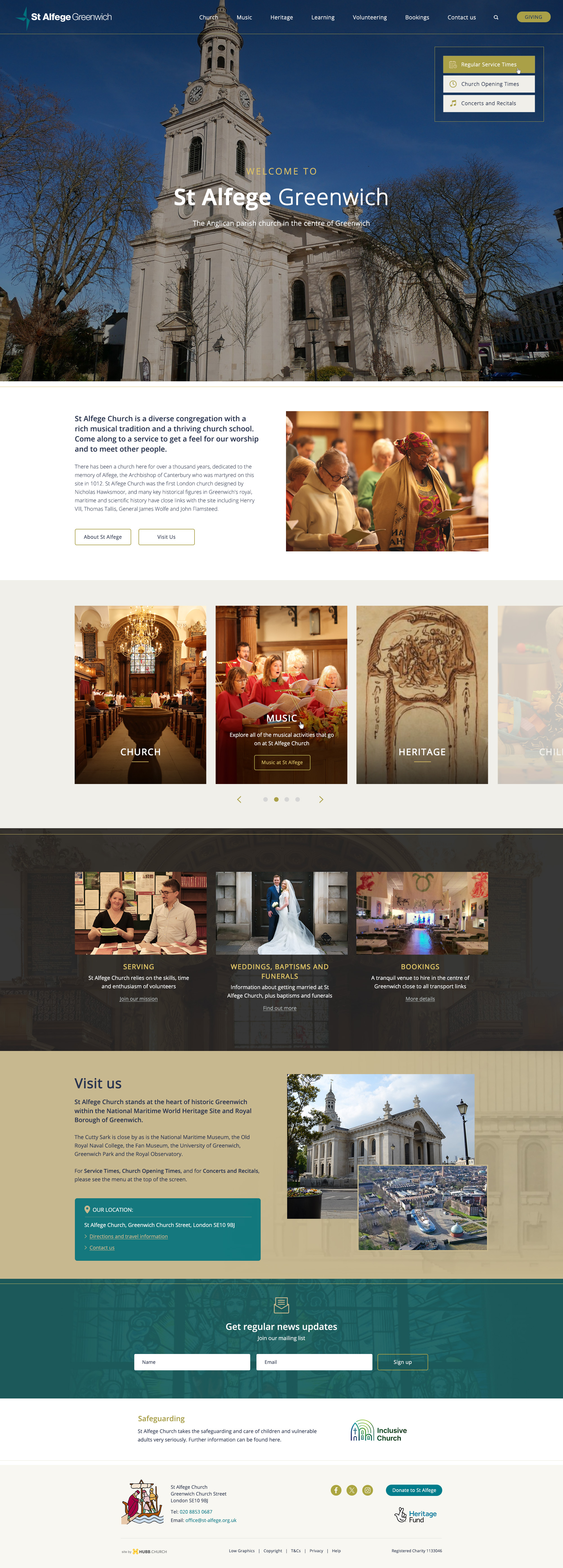 St Alfege-Home page-2025