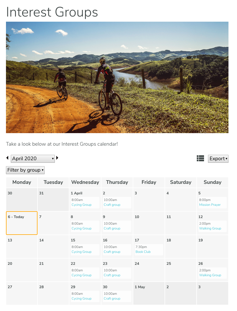 The Town Church   Interest Gro