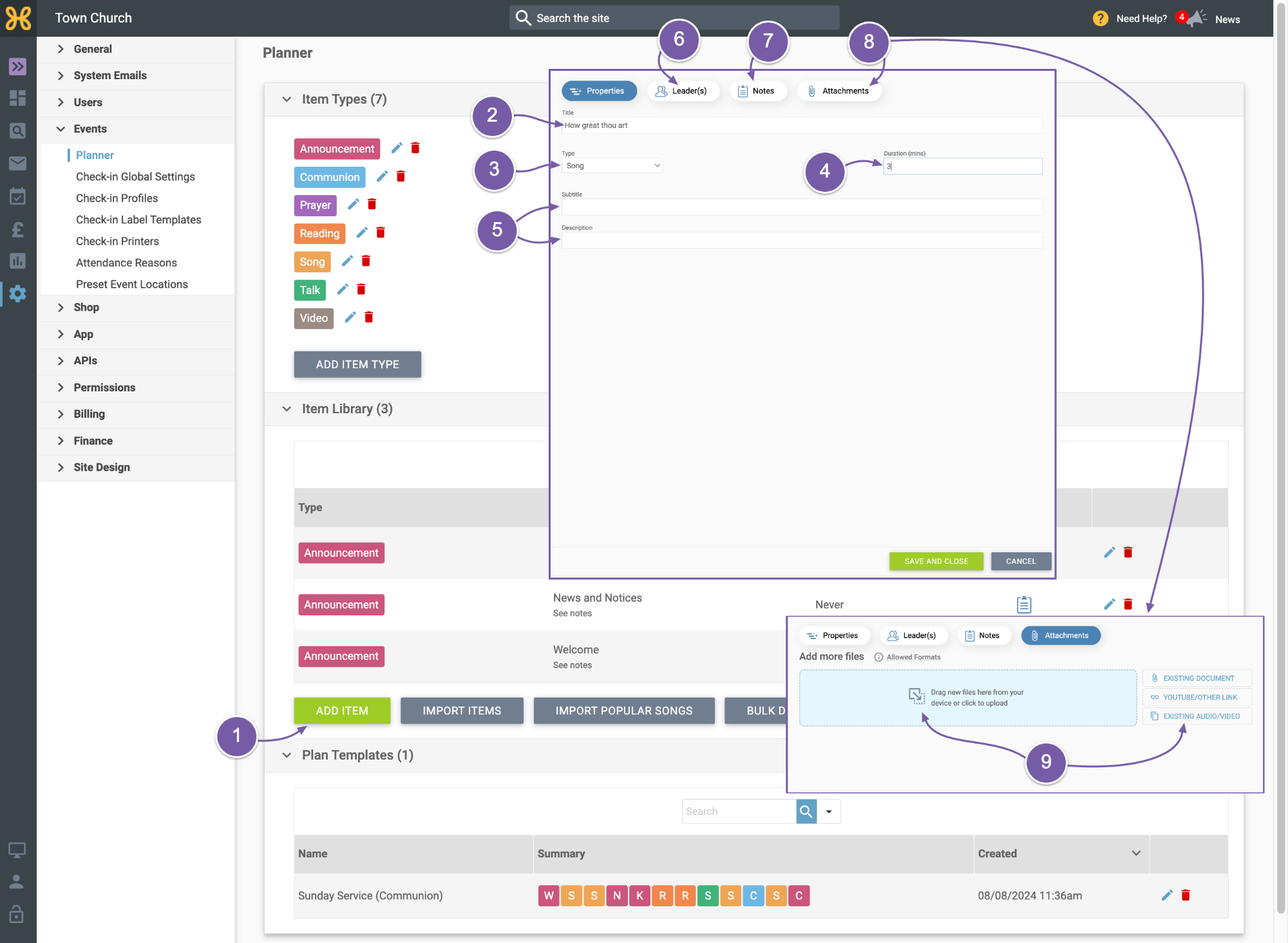 PlannerSettings 2
