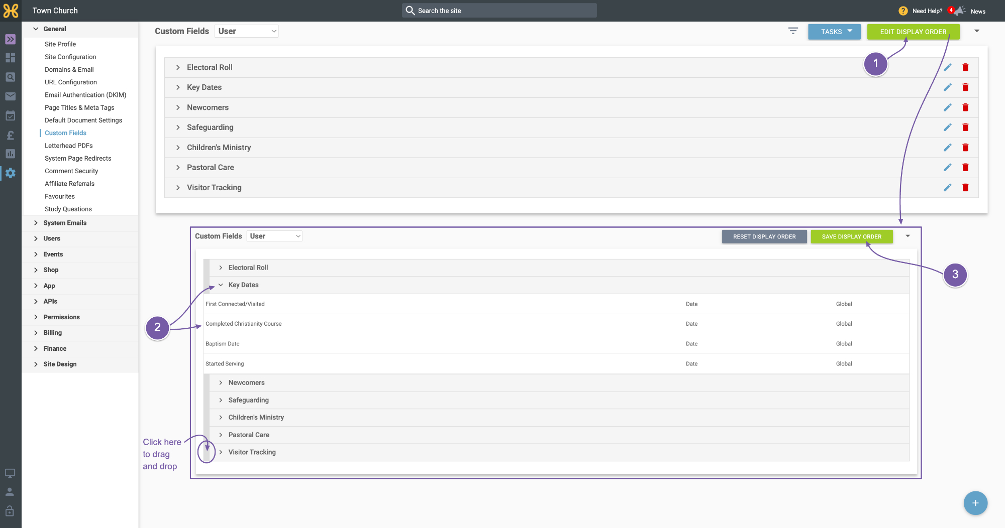 OrderSortCustomFields 2