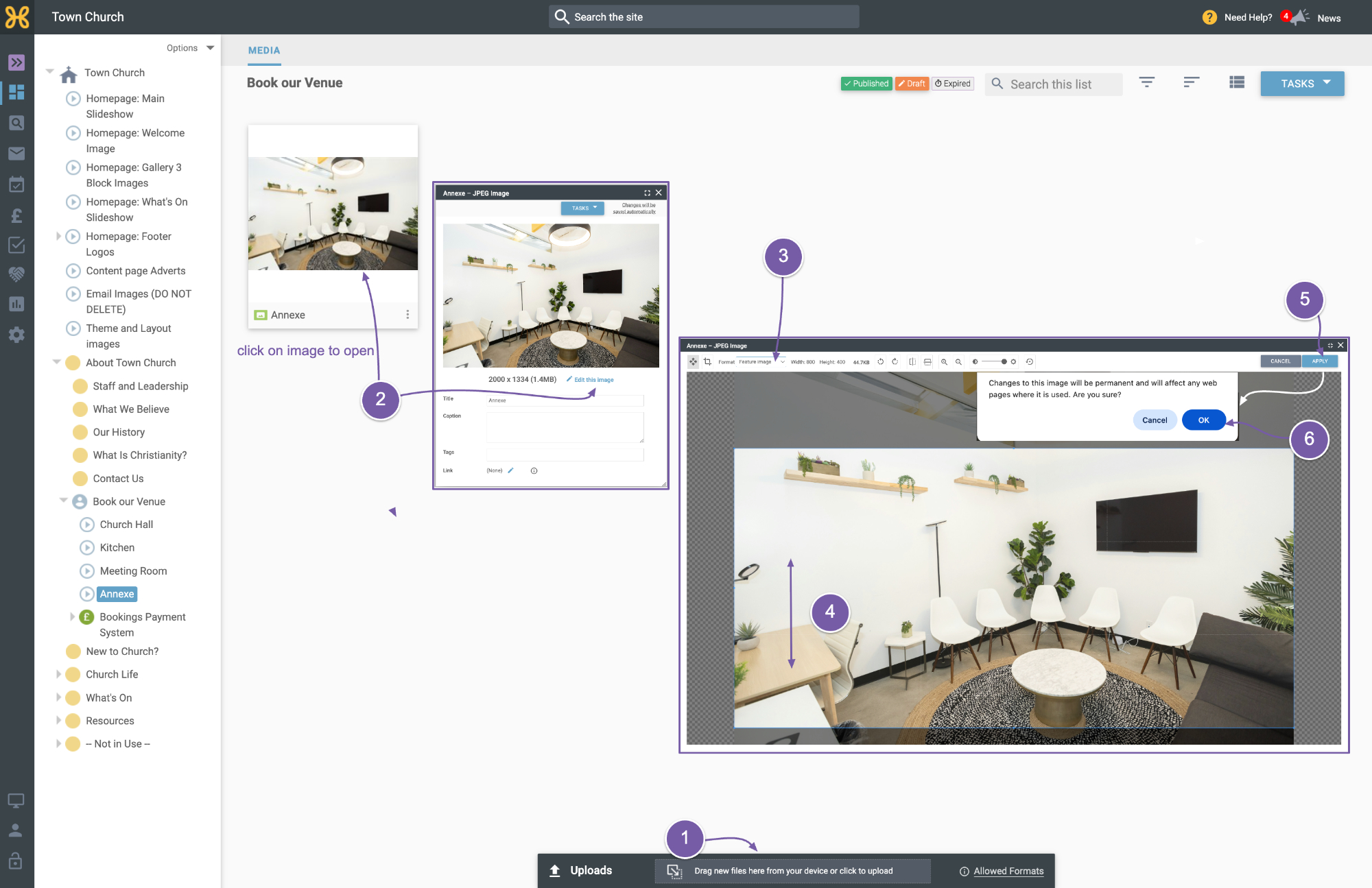 HowBookOurVenuePageWorks 6