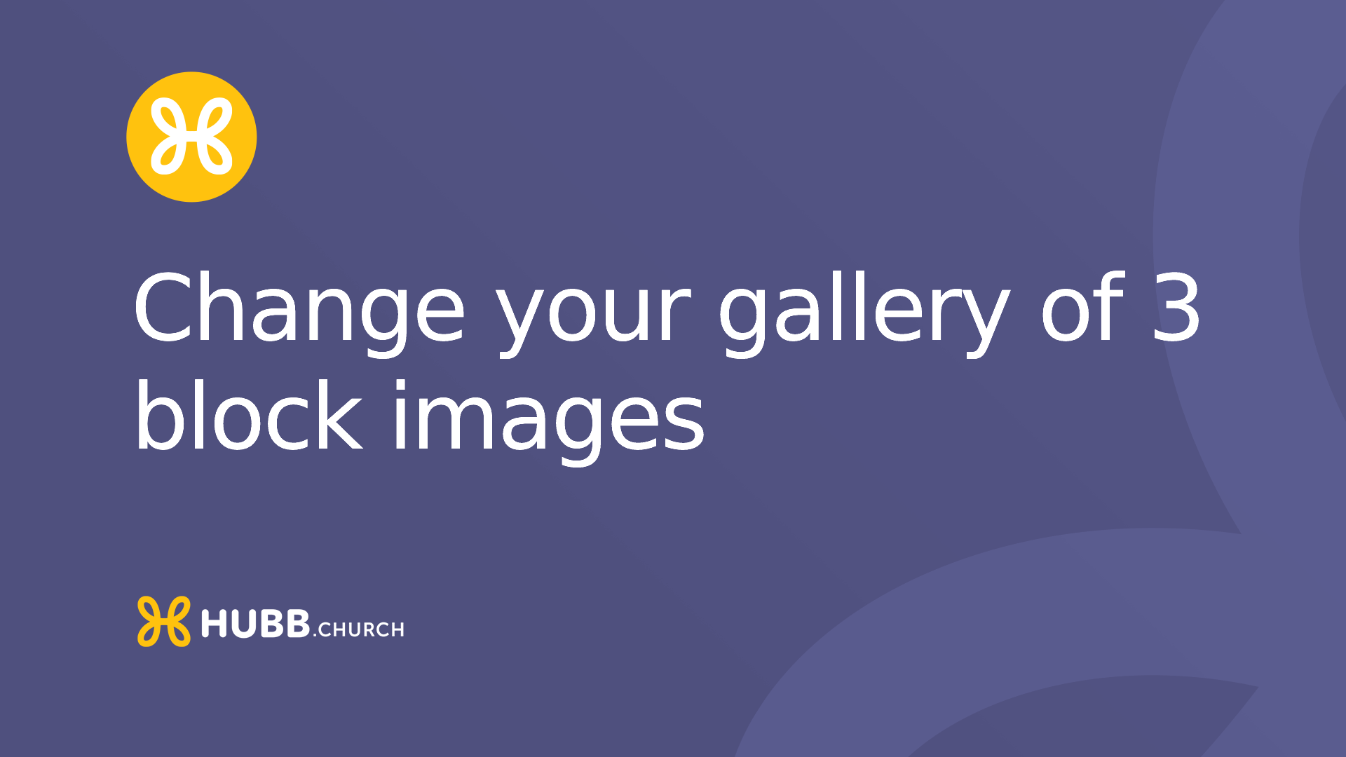 Change your Gallery 3 Block images