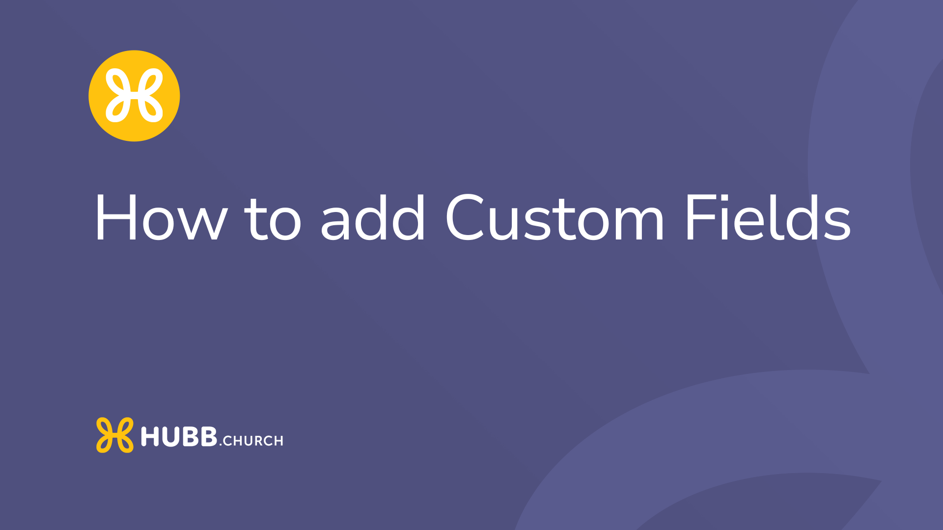 How to add custom fields