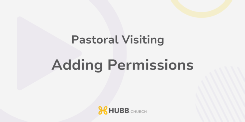 Adding permissions